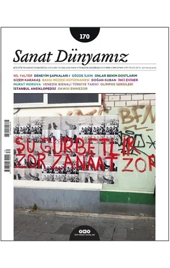Sanat Dünyamız 170 , Mayıs- Haziran 2019