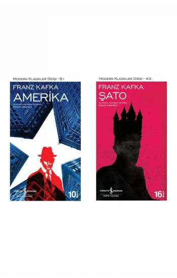 Şato + Amerika- 2 Kitap Set - Iş Bankası Özel Set Şato Kitabı