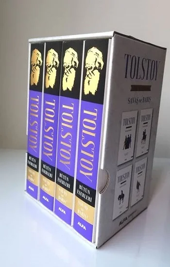 Savaş Ve Barış 1-2-3-4 (Ciltli Özel Kutulu)