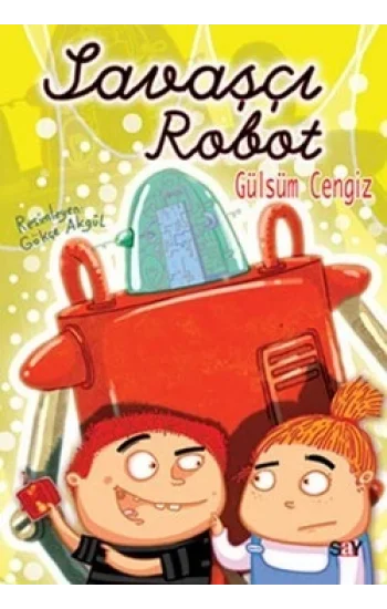 Savaşçı Robot (Renkli Resimli Büyük Boy)