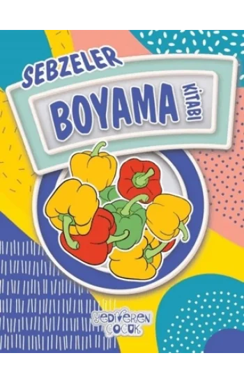 Sebzeler Boyama Kitabı