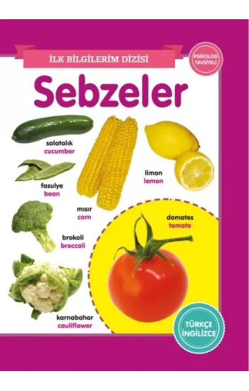 Sebzeler - İlk Bilgilerim Dizisi
