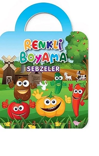 Sebzeler - Renkli Boyama