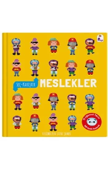 Seç – Karıştır : Meslekler (15 Eğlenceli Parça, 120 Farklı Seçenek) (Ciltli)