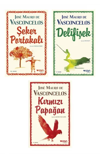 Şeker Portakalı + Delifişek + Kırmızı Papağan- 3 Kitap Set - Iş Bankası Özel Set Şeker Portakalı Kit