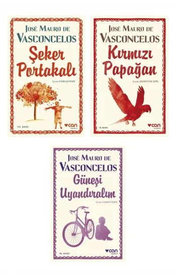 Şeker Portakalı + Kırmızı Papağan + Güneşi Uyandıralım- 3 Kitap Set - Iş Bankası Özel Set Şeker Port