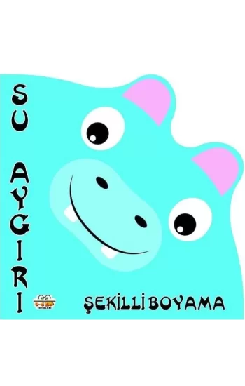 Şekilli Boyama Su Aygırı