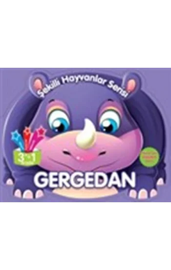 Şekilli Hayvanlar Serisi: Gergedan