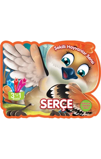 Şekilli Hayvanlar Serisi - Serçe