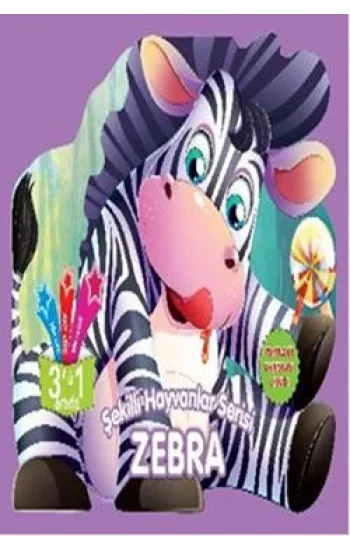 Şekilli Hayvanlar Serisi - Zebra
