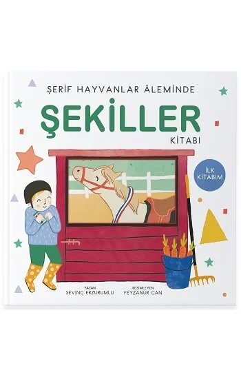 Şerif Hayvanlar Aleminde - Şekiller Kitabı (Ciltli)