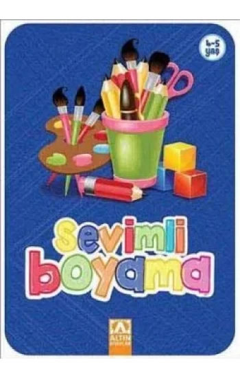Sevimli Boyama (Lacivert)
