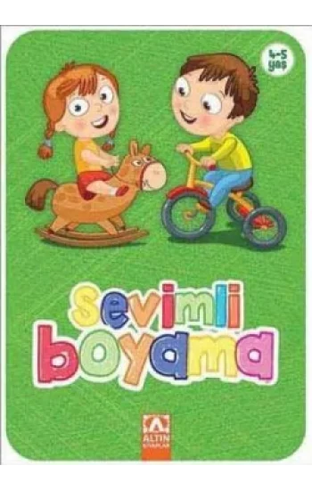 Sevimli Boyama (Yeşil)