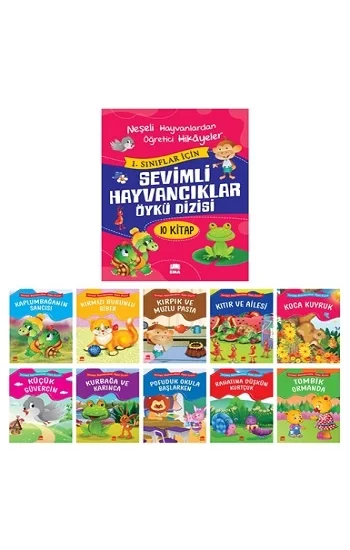 Sevimli Hayvancıklar Öykü Dizisi (10 Kitap)