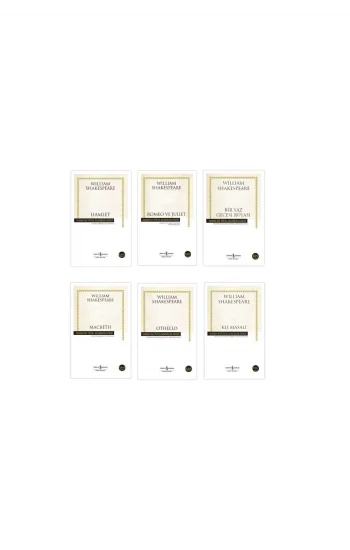 Shakespeare 6 Kitap Set 1 (romeo, Macbeth, Hamlet, Kış Masalı, Bir Yaz Gecesi Rüyası, Othello)