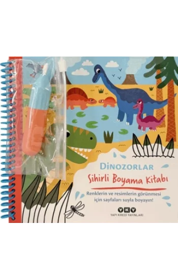 Sihirli Boyama Kitabı – Dinozorlar (Ciltli)