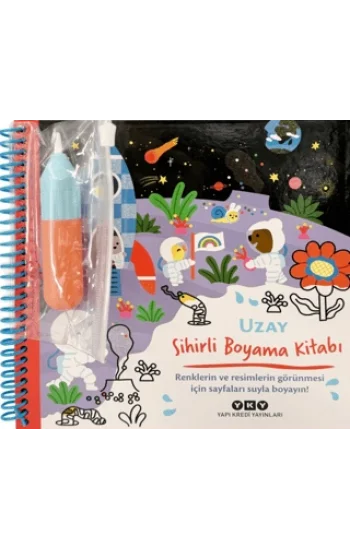 Sihirli Boyama Kitabı – Uzay (Ciltli)