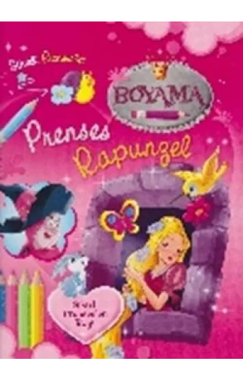 Sihirli Prensesler Boyama - Prenses Rapunzel