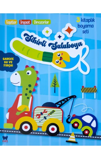 Sihirli Suluboya Seti - Mavi - Ciltli