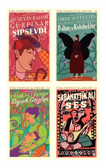 Şıpsevdi + Bahar Ve Kelebekler + Siyah Gözler + Ses- 4 Kitap Set