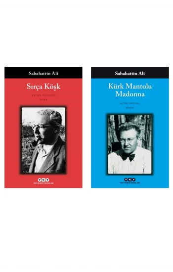 Sırça Köşk + Kürk Mantolu Madonna- 2 Kitap Set - Iş Bankası Özel Set Sırça Köşk Kitabı