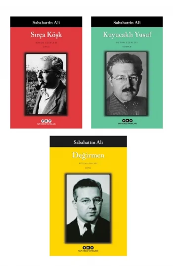 Sırça Köşk + Kuyucaklı Yusuf + Değirmen- 3 Kitap Set - Iş Bankası Özel Set Sırça Köşk Kitabı