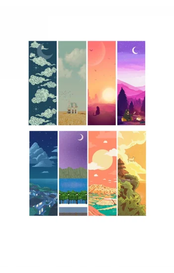 Sky 8li Kitap Ayraçları 01-