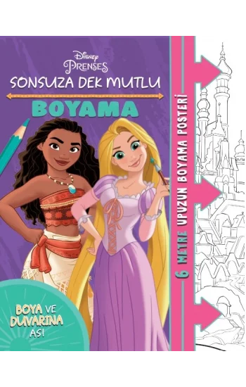 Sonsuza Dek Mutlu Boyama - Disney Prenses