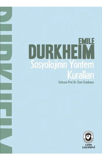 Sosyolojinin Yöntem Kuralları