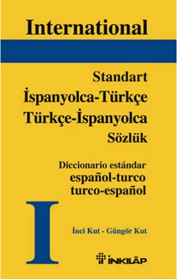 Standart İspanyolca - Türkçe Türkçe - İspanyolca Sözlük