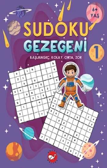 Sudoku Gezegeni 1 Başlangıç, Kolay, Orta, Zor 6+ Yaş