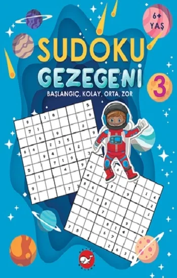 Sudoku Gezegeni 3 Başlangıç, Kolay, Orta, Zor 6+ Yaş