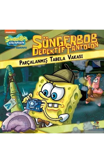 SüngerBob DedektifPantolon Parçalanmış Tabela Vakası