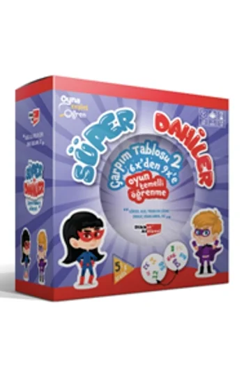 Süper Dahiler Çarpım Tablosu 2  (6xden 9xe)