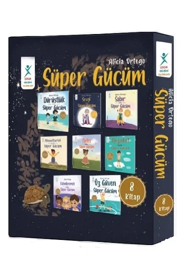 Süper Gücüm Seti 8 kitap