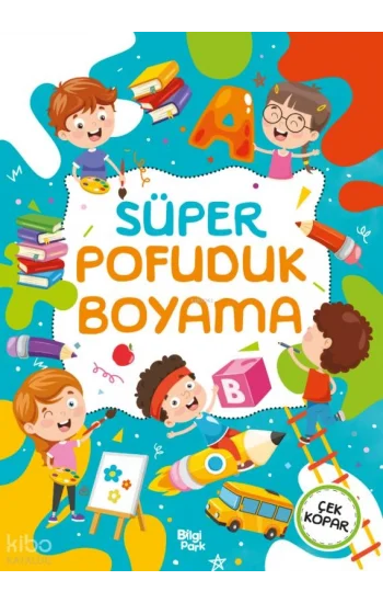 Süper Pofuduk Boyama Kitabı