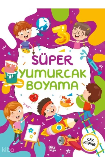 Süper Yumurcak Boyama Kitabı