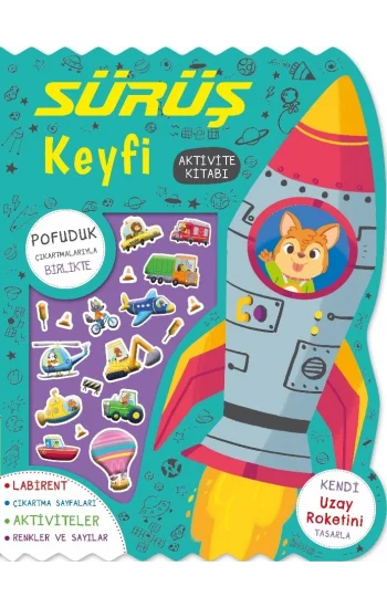 Sürüş Keyfi – Çıkartmalı Aktivite Kitabı