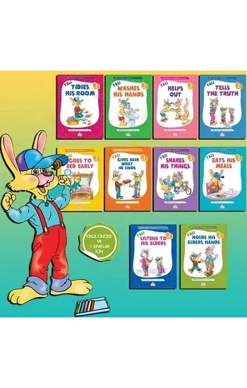 Tali İngilizce (Set-1) 10 Kitap (3-6 Yaş)