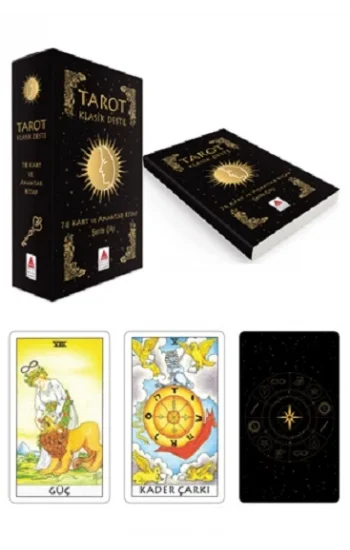 TAROT Klasik Deste,78 Kart ve Anahtar Kitap