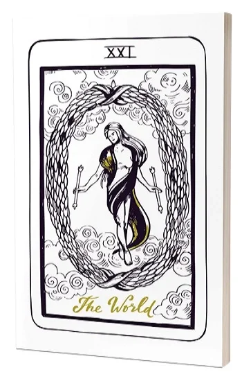 Tarot The World (Süresiz Ajanda)