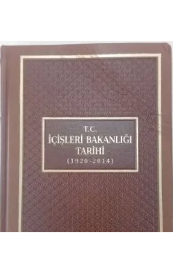 T.C. İçişleri Bakanlığı Tarihi (1920-2014)