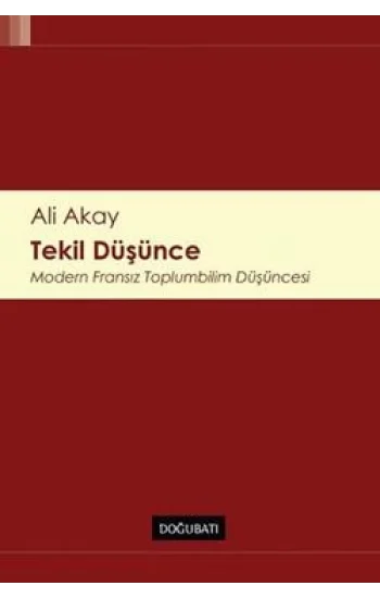 Tekil Düşünce