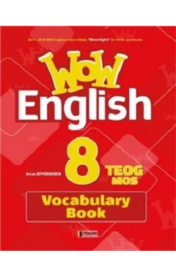 TEOG Mos Wow 8 English Vocabulary Book