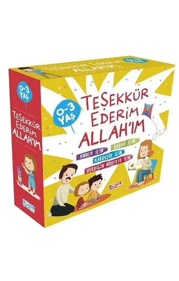Teşekkür Ederim Allahım (4 Kitap Takım)