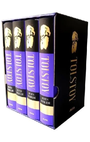 Tolstoy Bütün Eserleri (Ciltli 4 Kitap Takım)