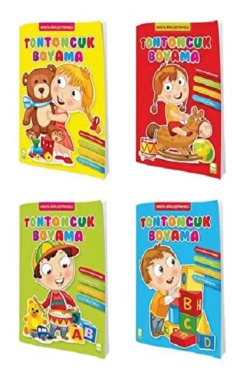 Tontoncuk Boyama (4 Kitap Takım)