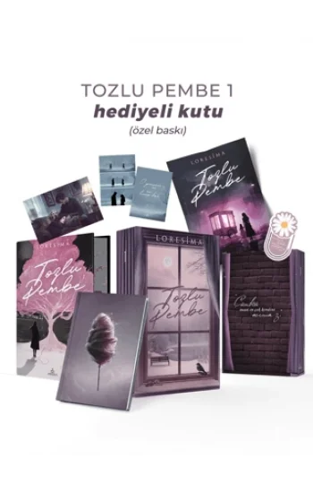 Tozlu Pembe 1 (Yan Boyamalı Hediyeli Kutu)