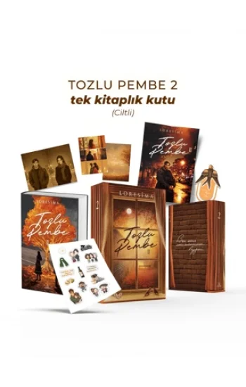 Tozlu Pembe 2 - Tek Kitaplık Kutu