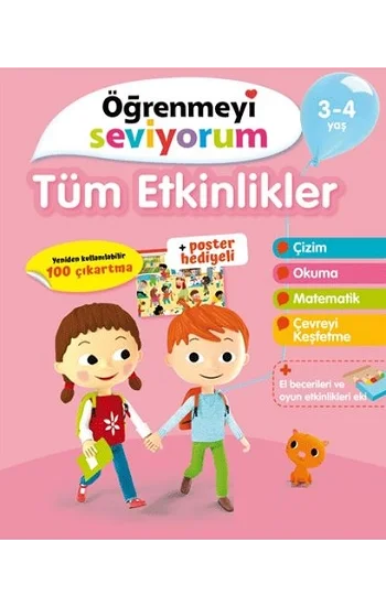 Tüm Etkinlikler - Öğrenmeyi Seviyorum 3-4 Yaş